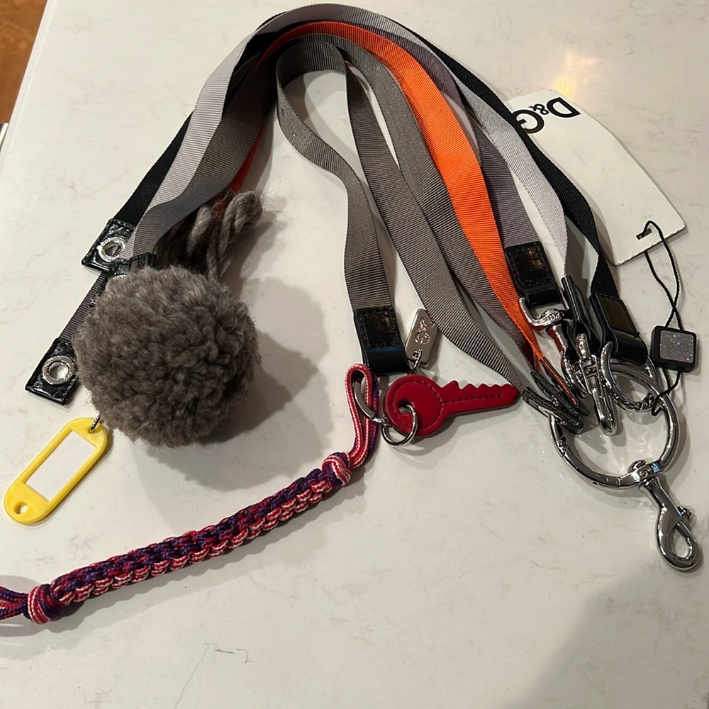 NWT D&G Multicolor bag/luggagege attachment.